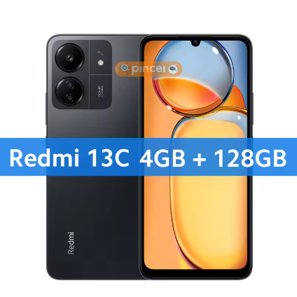 Pincei - Xiaomi Redmi 13C 128GB + 4GB por R$ 708,44